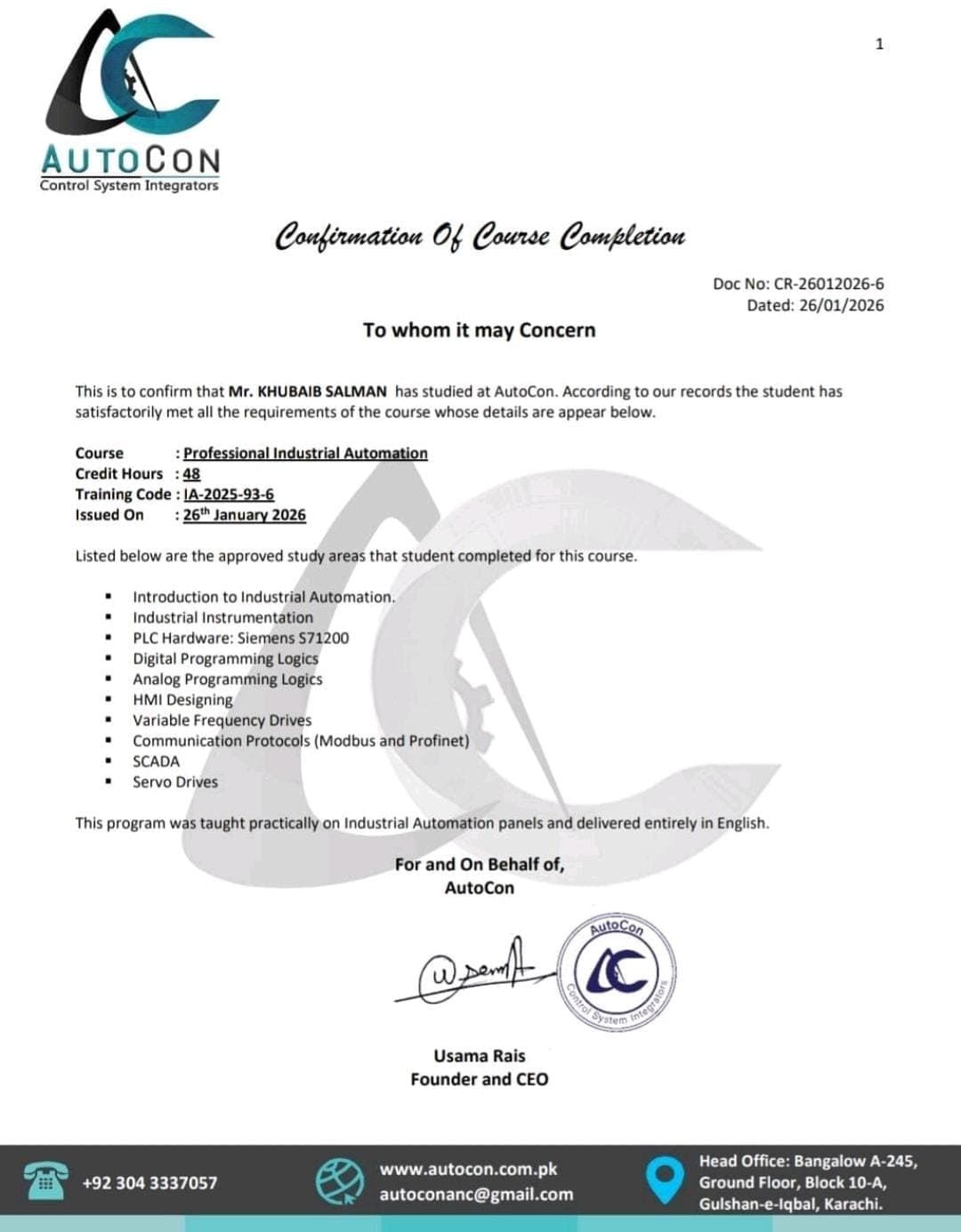 Professional Industrial Automation